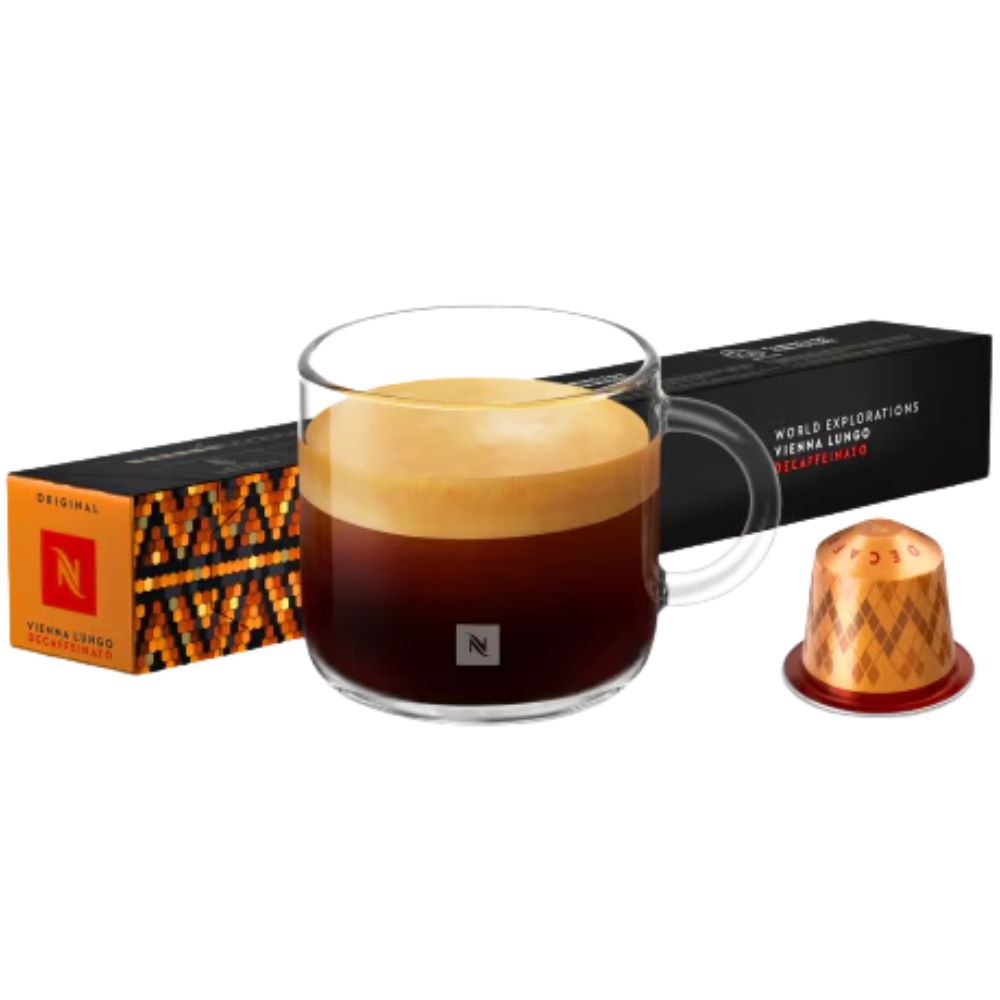Nespresso Capsule Original Vienna Lungo Decaffeinato 10 Und