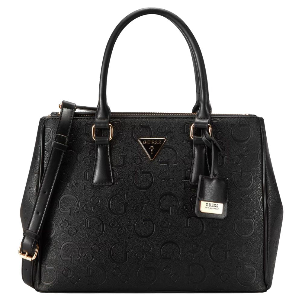 Guess Crossbody Factory Satchel Black