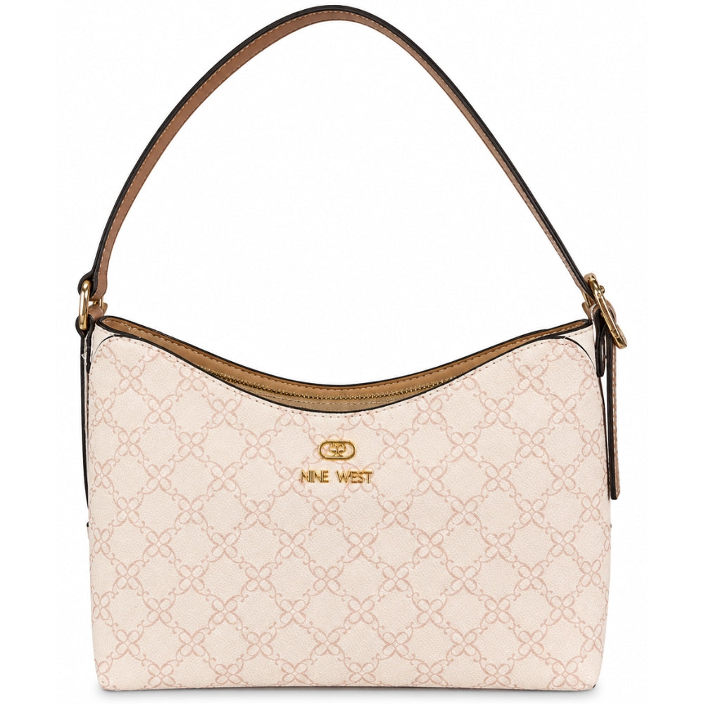Nine West Cartera Nera Mini Powder Logo Multi