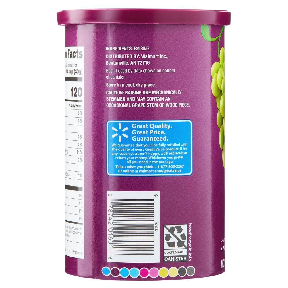 Great Value Sun - Dried Raisins 567gr