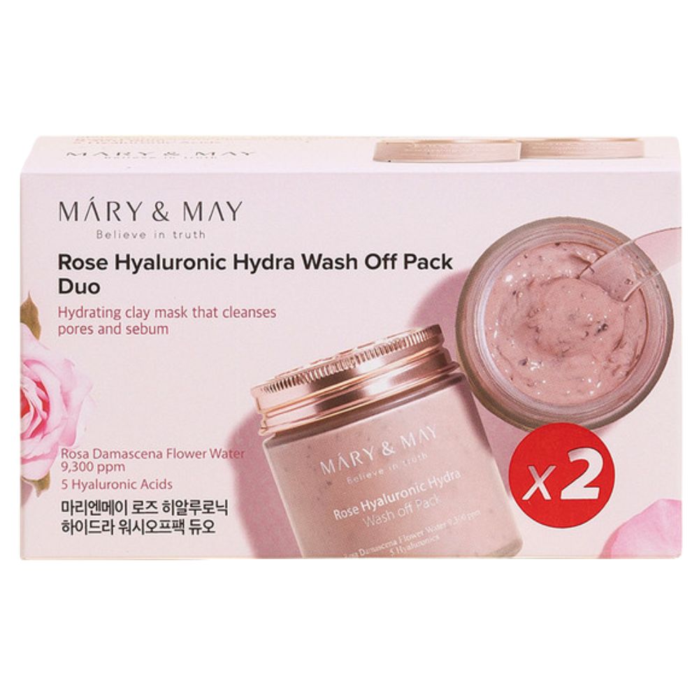 Mary & May Rose Hyaluronic Hydra Wash Off Pack 2 Und