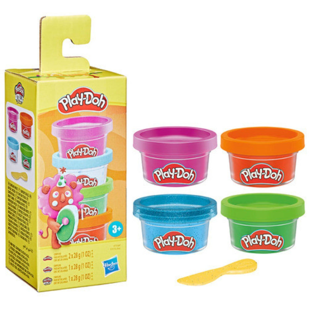 Play-Doh Mini Paquetes De Colores Animales 4Und