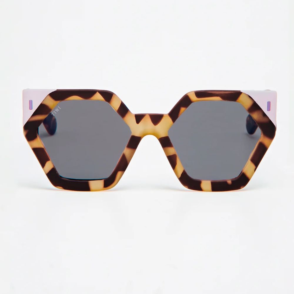 Tiwi Hexagon 108 Rubber Bicolor Green Tortoise/Violet