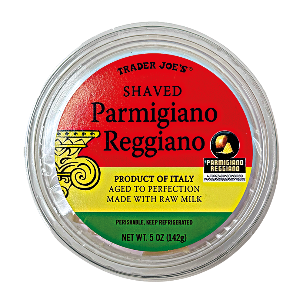 Trader Joe's Shaved Parmigiano Reggiano 142gr