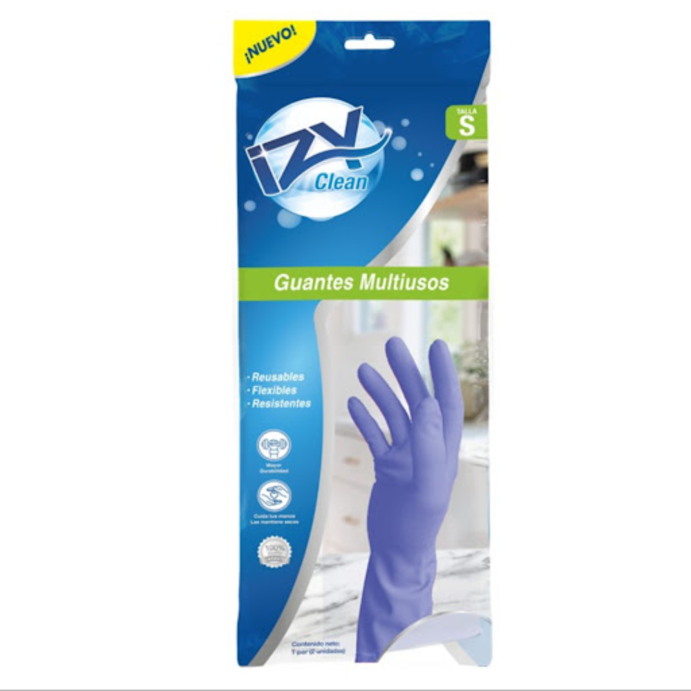 Izy Clean Guantes Multiusos Talla S 1 Par