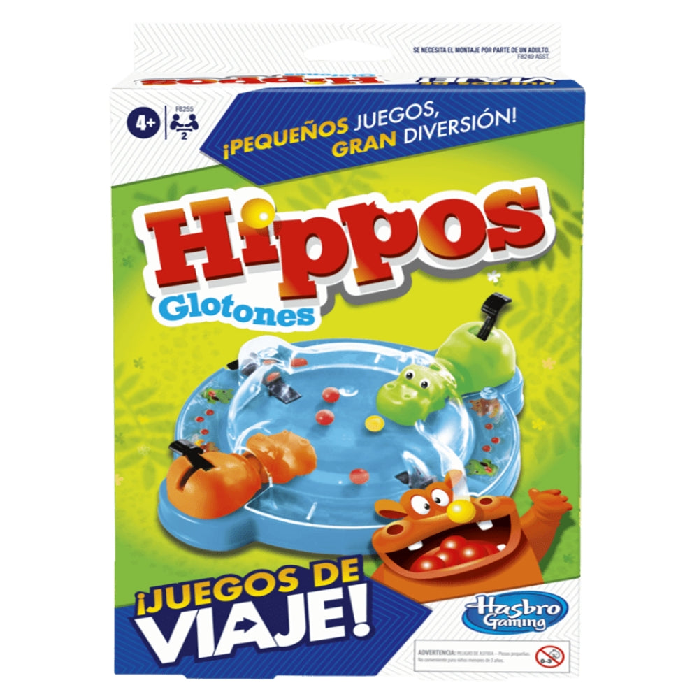 Hasbro Juego De Viajes Hippos Glotones 4+