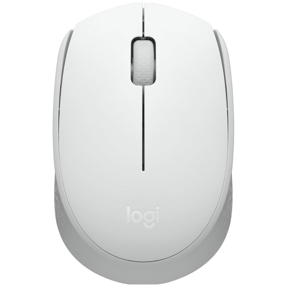 Logitech Mouse Inalámbrico M170 2.4 GHz Compacto y Ambidiestro Color Blanco Crema