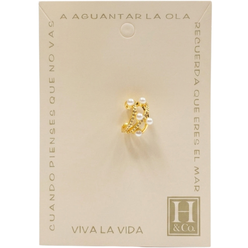 H&Co Ear cuffs Oro en Movimiento