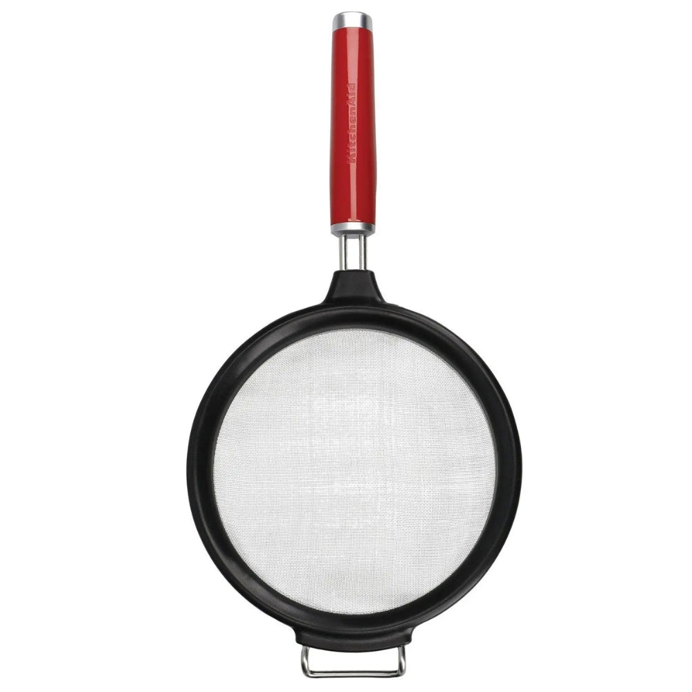KitchenAid Colador de Malla de Acero Inoxidable Color Rojo
