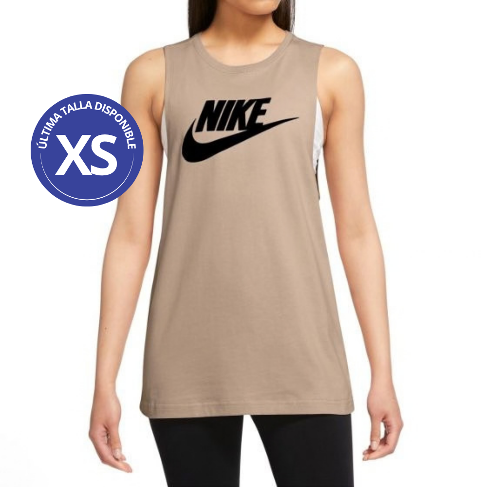 Nike Sportwear Muscle Futura Tank Franela sin Mangas Talla XS para Damas
