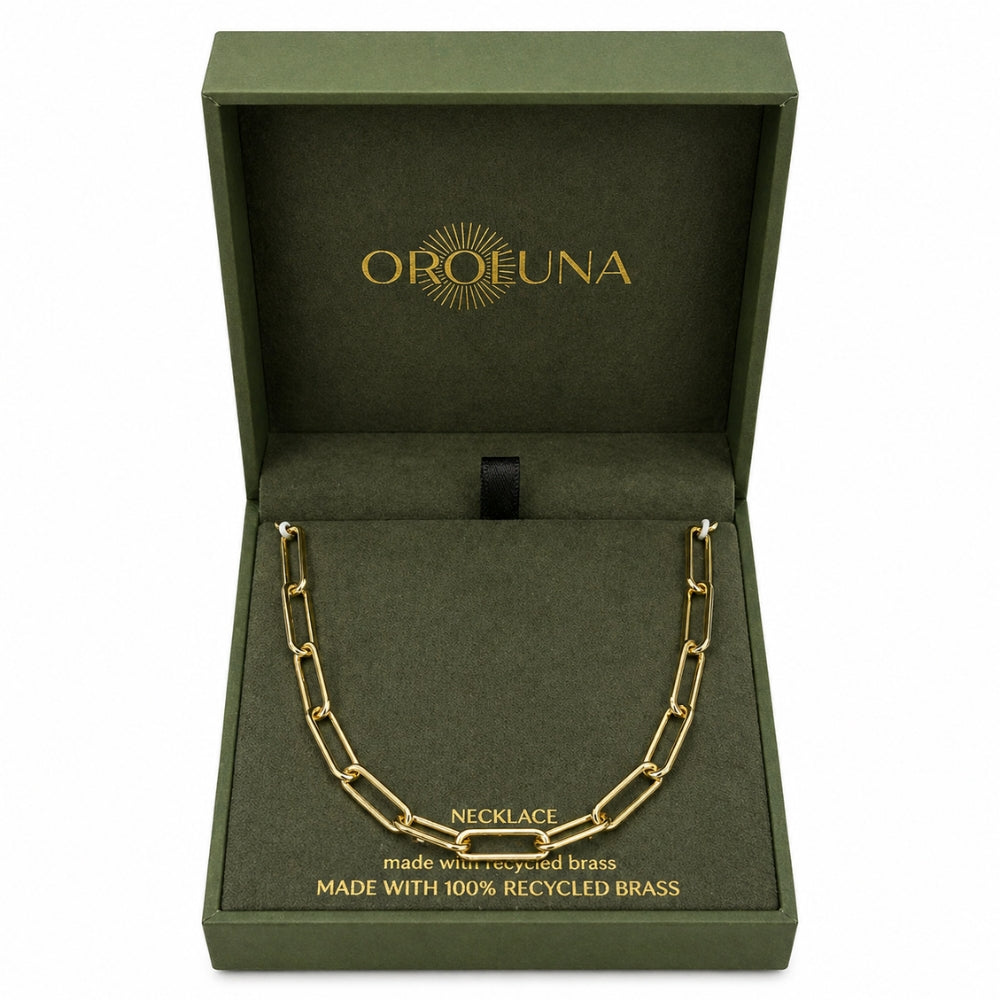 Oroluna Collar De Eslabones Golden