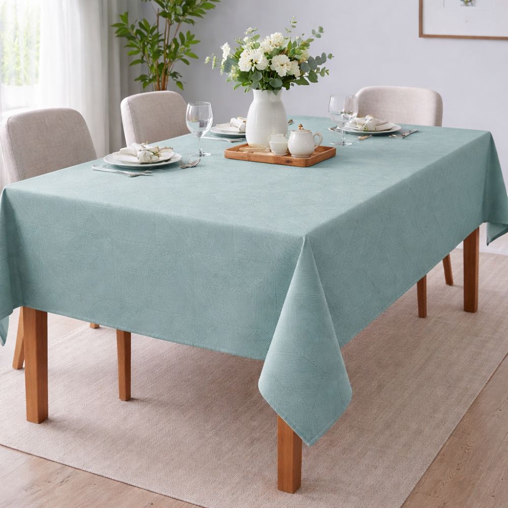 Mantel Rectangular Damask Dug Color Teakl Sodahl  140 x 180 cm