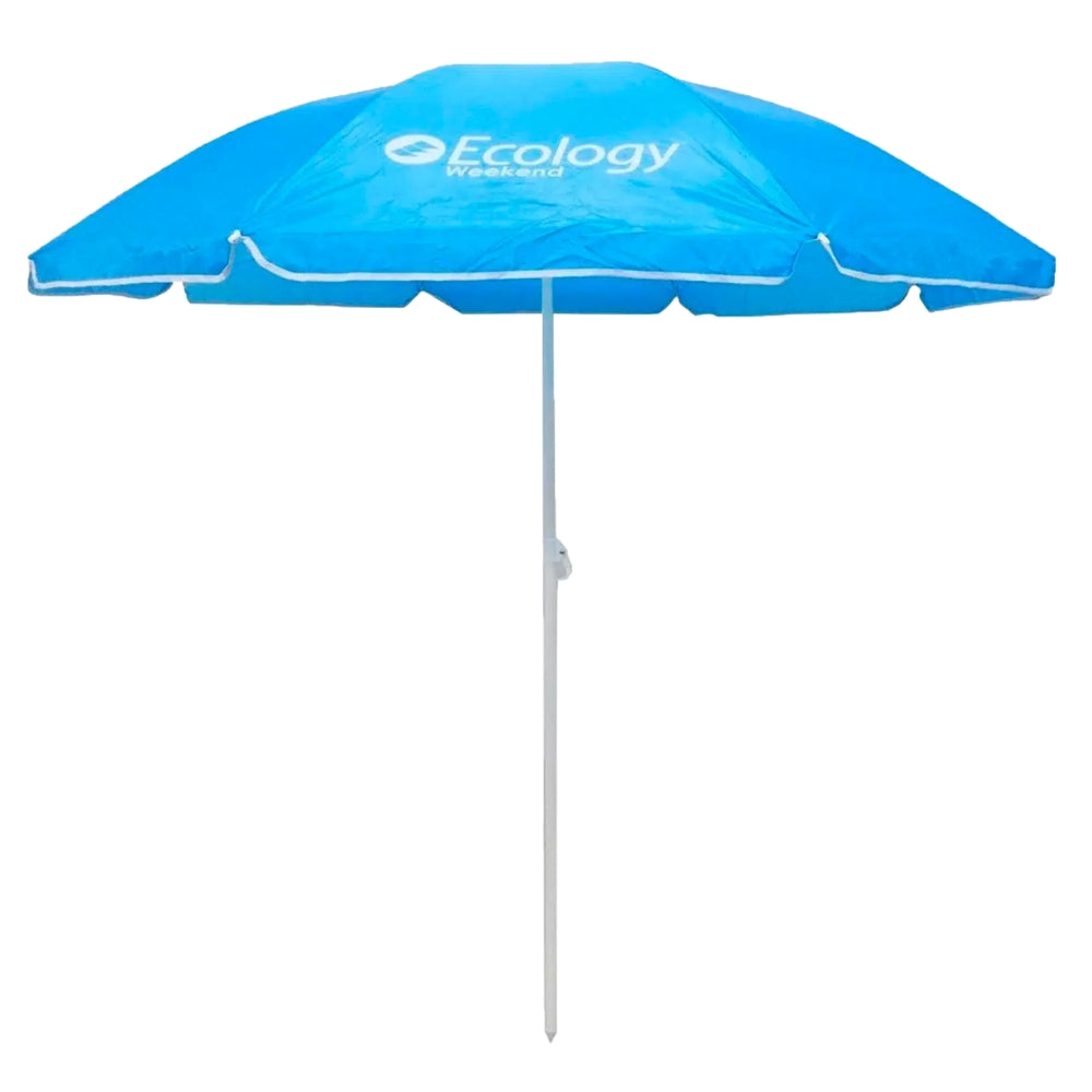Ecology Sombrilla Playera Weekend Azul Claro 2.10m