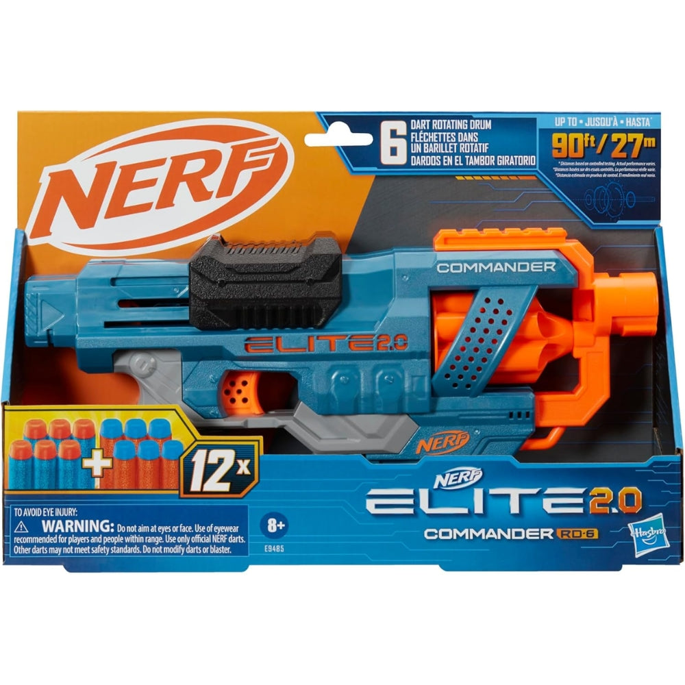 Nerf Elite 2.0 Eaglepoint RD-6 X 12 Dardos 8+