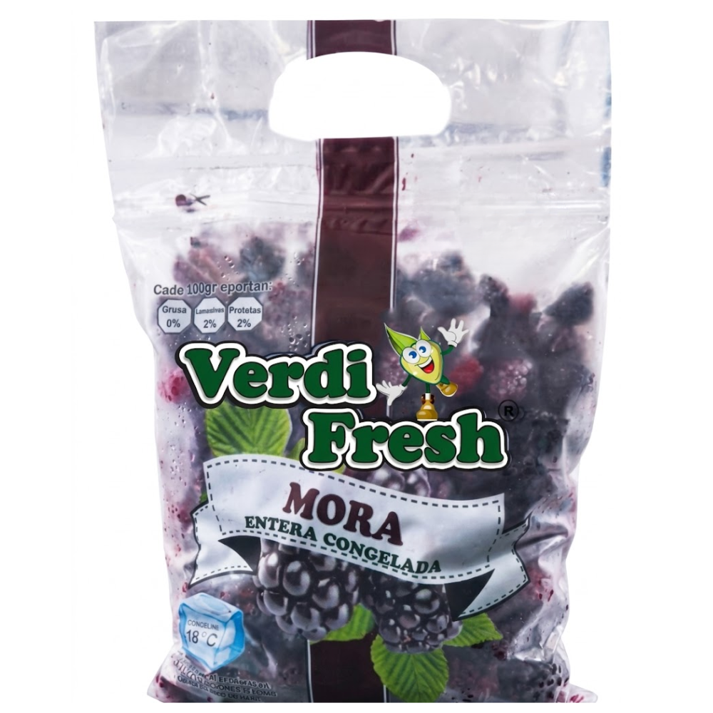 Verdi Fresh Mora Congelada 1 Kilo