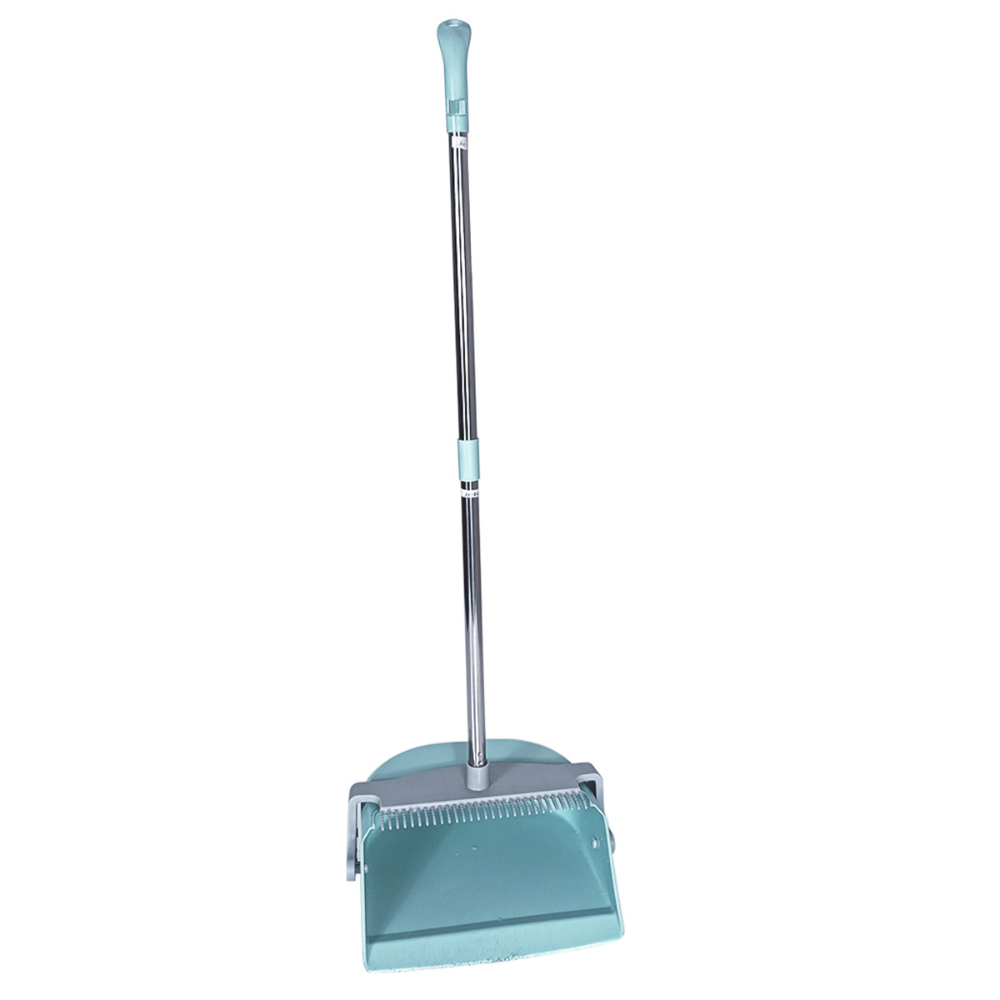 Alfa Hogar Home Clear Recogedor Con Mango Acero Inoxidable Premium