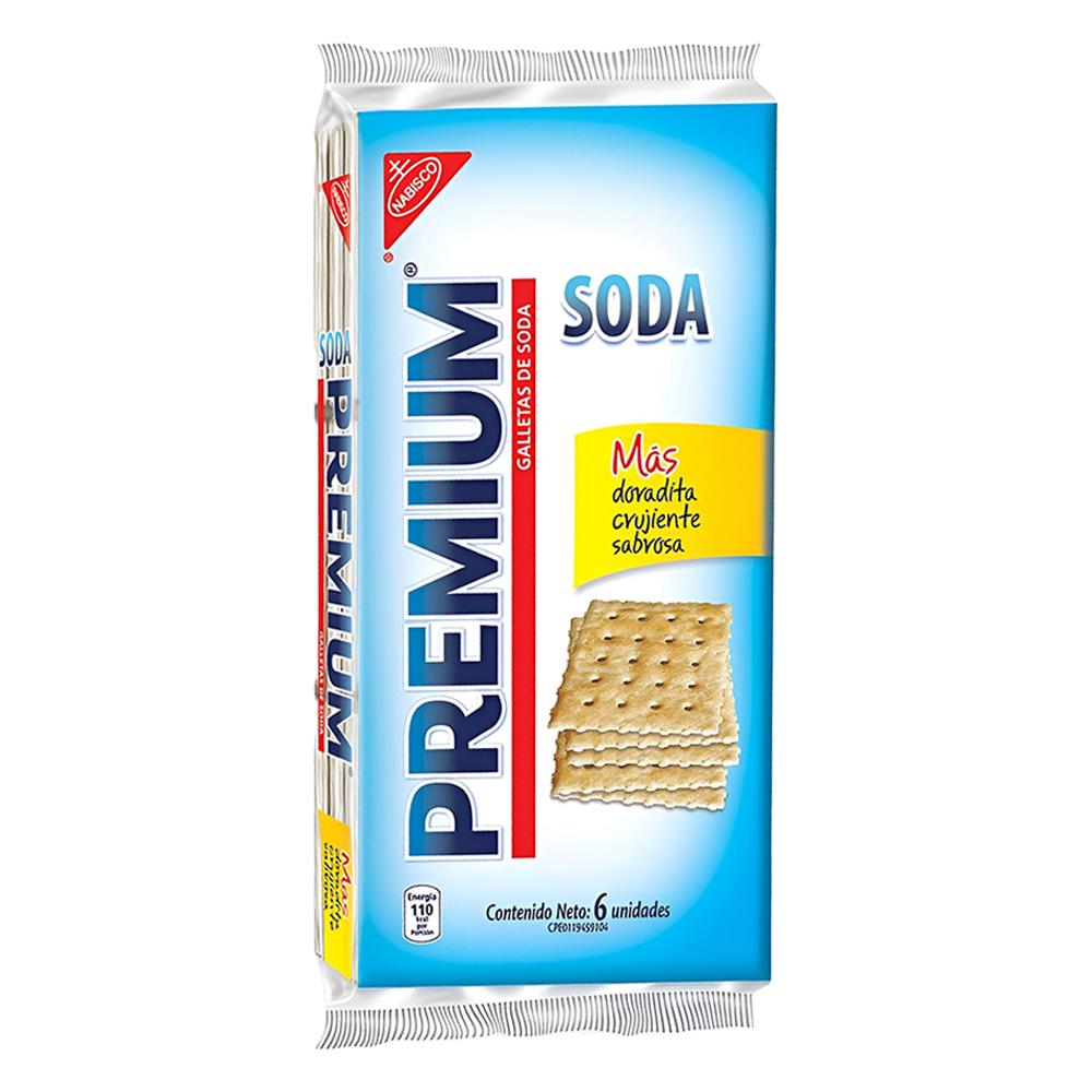 Galletas de Soda Premium 6 Packs 156g