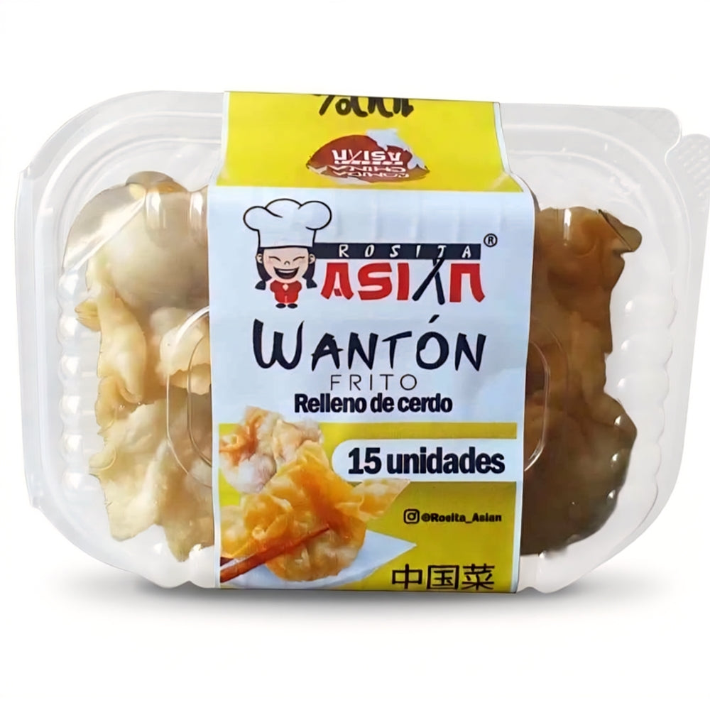 Rosita Asian Wanton de Cerdo 15 Und