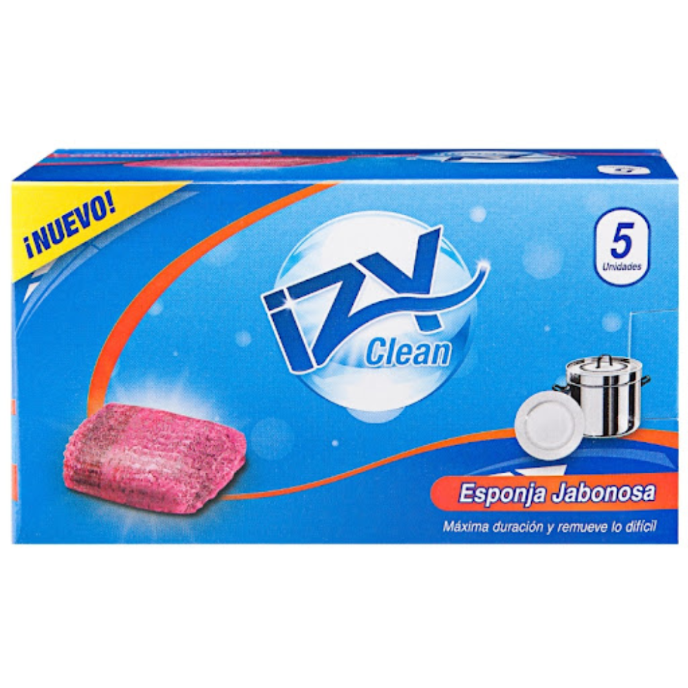 Izy Clean Esponja Jabonosa 5Und
