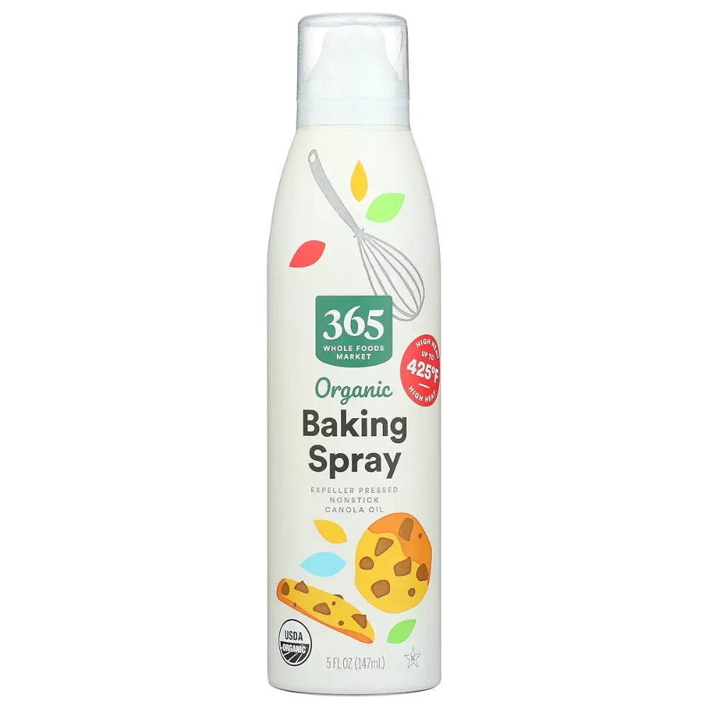 365 Whole Foods Market Oganic Baking Spray Canola Oil 147ml