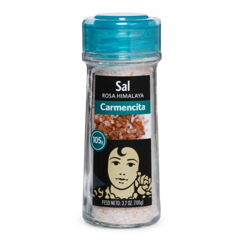 Carmencita Sal Rosa Fina Himalaya Tarro Cristal Regular 105gr