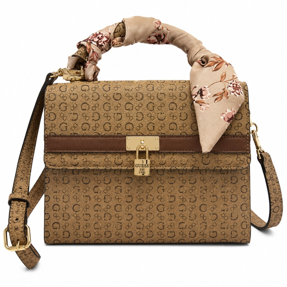 Guess Cartera Crossbody Mini Cocoa