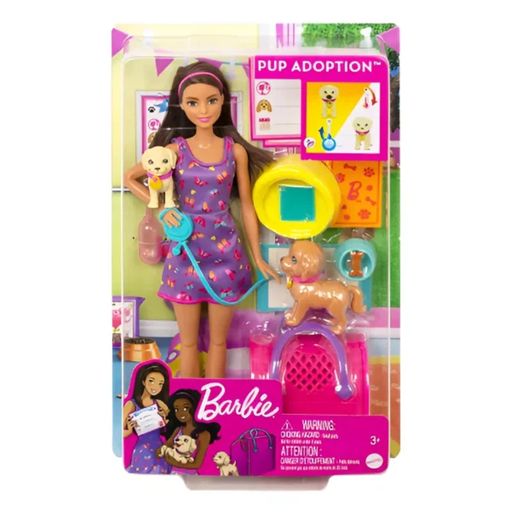 Mattel Barbie Pup Adoption 3+