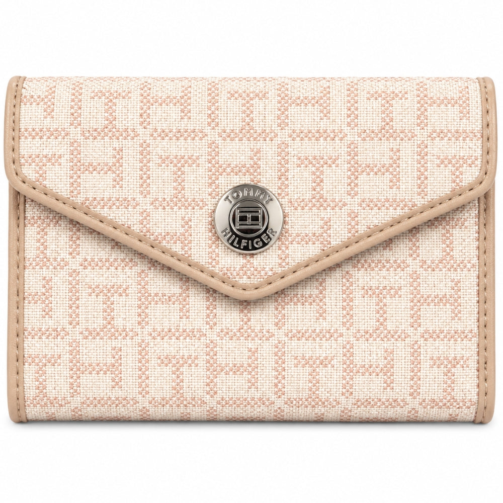 Tommy Hilfiger Monedero con Monograma Rosa Viejo