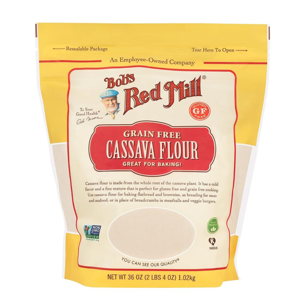 Bob's Red Mill Grain Free Cassava Flour Harina de Yuca Gluten Free 567gr