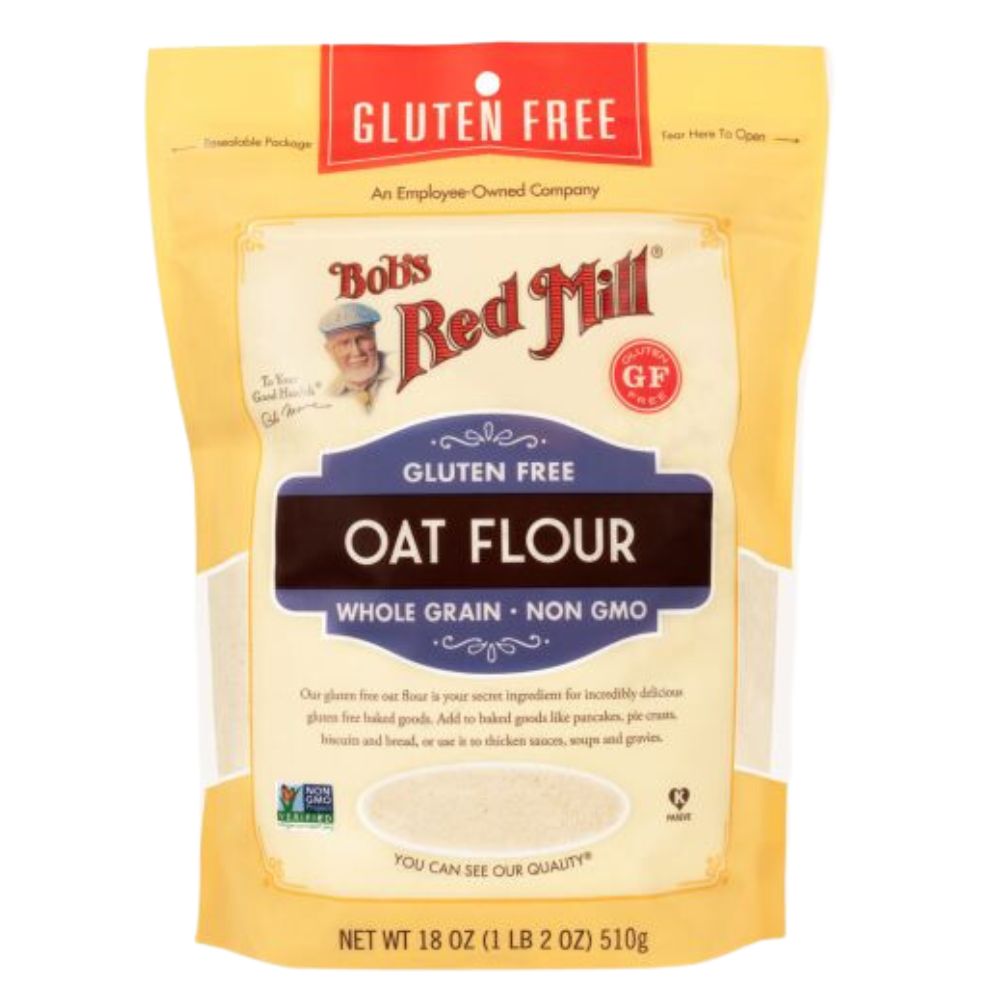 Bob's Red Mill Oat Flour Whole Grain Gluten Free Harina de Aavena 510gr