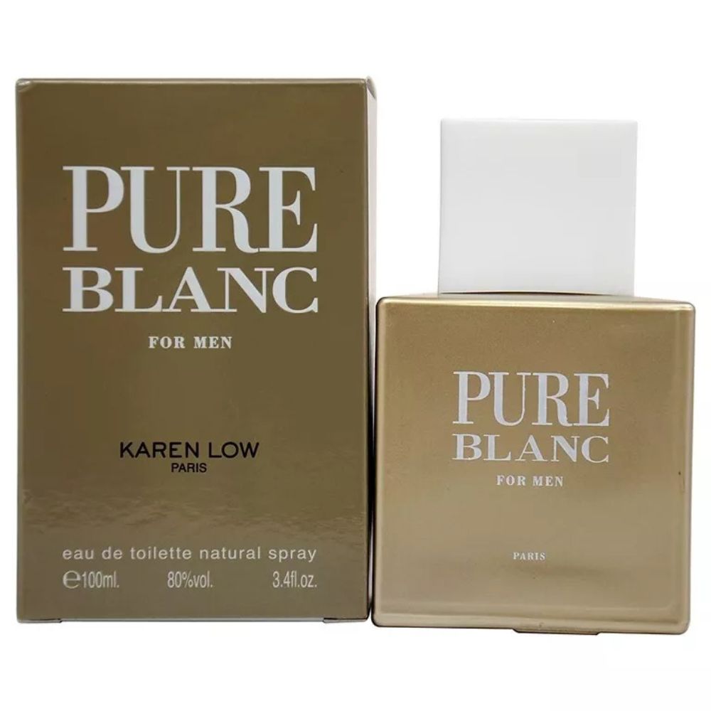 Karen Low Pure Blanc For Men Eau de Toilette Natural Spray 100ml