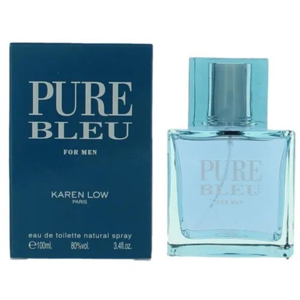 Karen Low Pure Bleu For Men Eau de Toilette Natural Spray 100ml