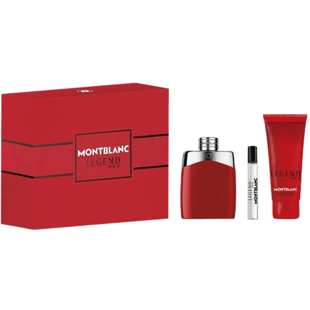 Montblanc Legend Red Set 3 Und Eau de Parfum 100ml + 7.5ml + Gel de Ducha 100ml