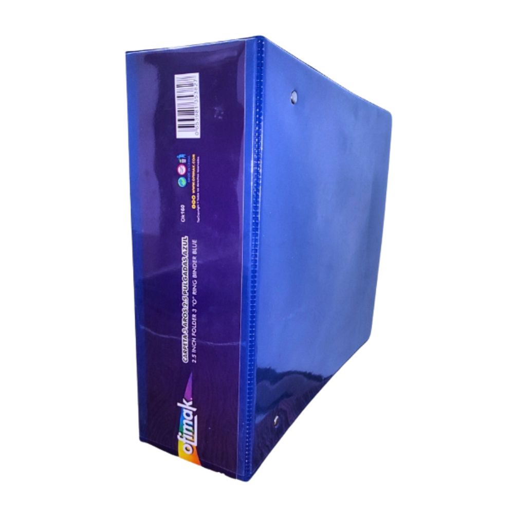 Ofimak Carpeta 3 Aros 2.5" Pulgadas Color Azul