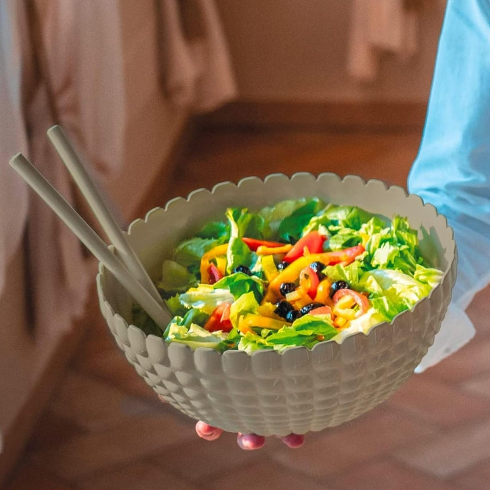 Guzzini Bowl De Plástico Tiffany Tamaño XL Color Taupe