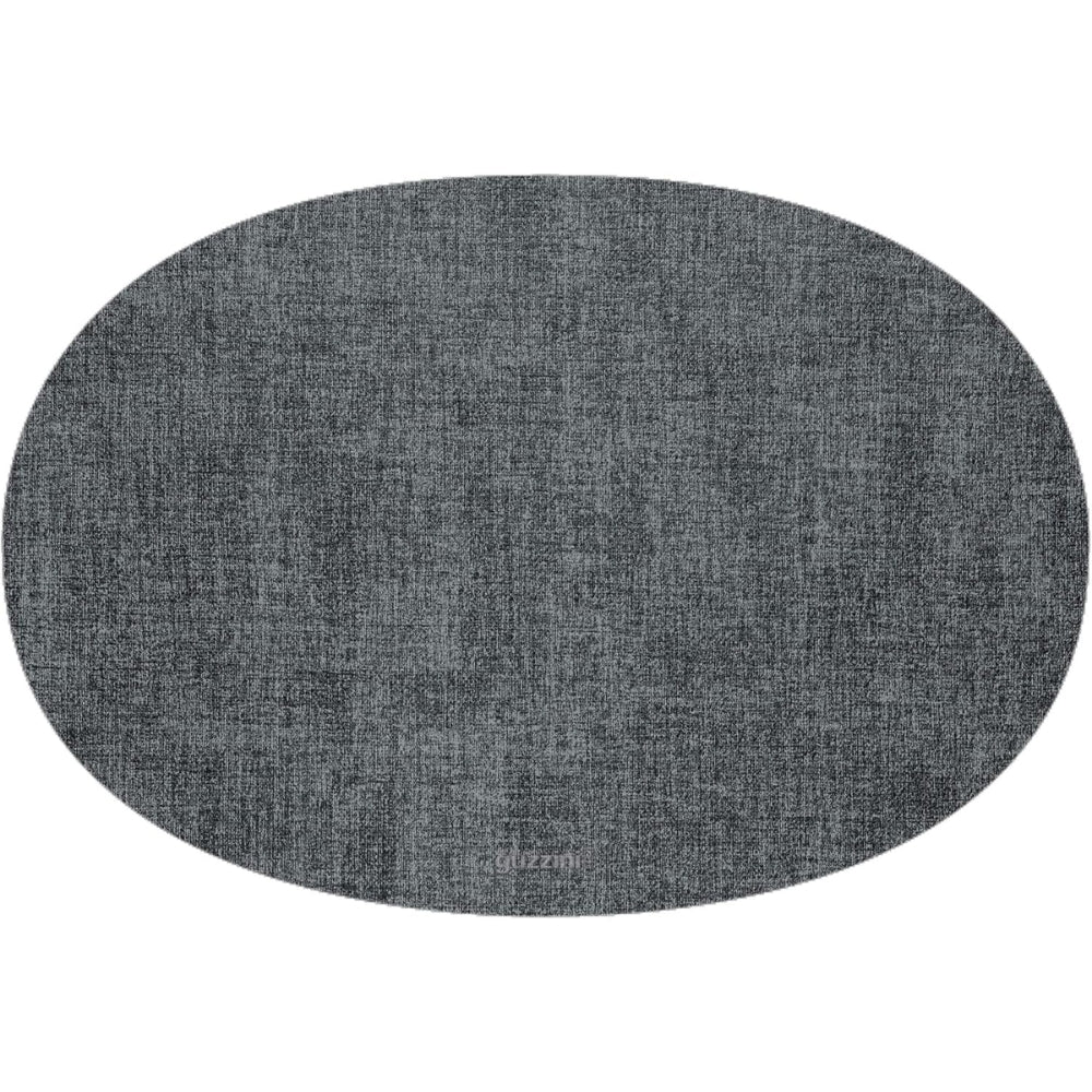 Guzzini Fabric Individual Reversible Ovalado Color Gris