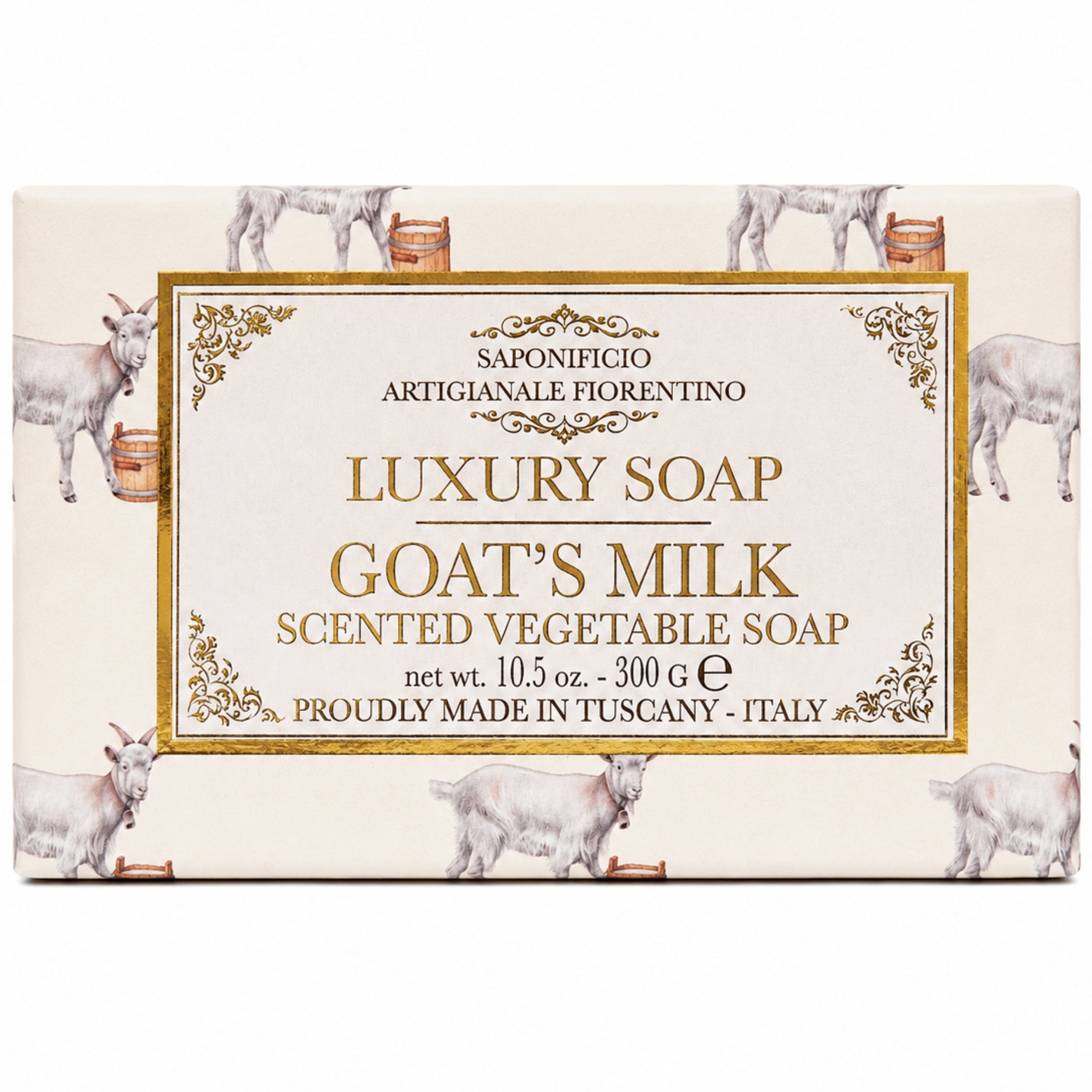 Jabon en Barra Saponificio Artigianale Fiorentino Goat's Milk 300g