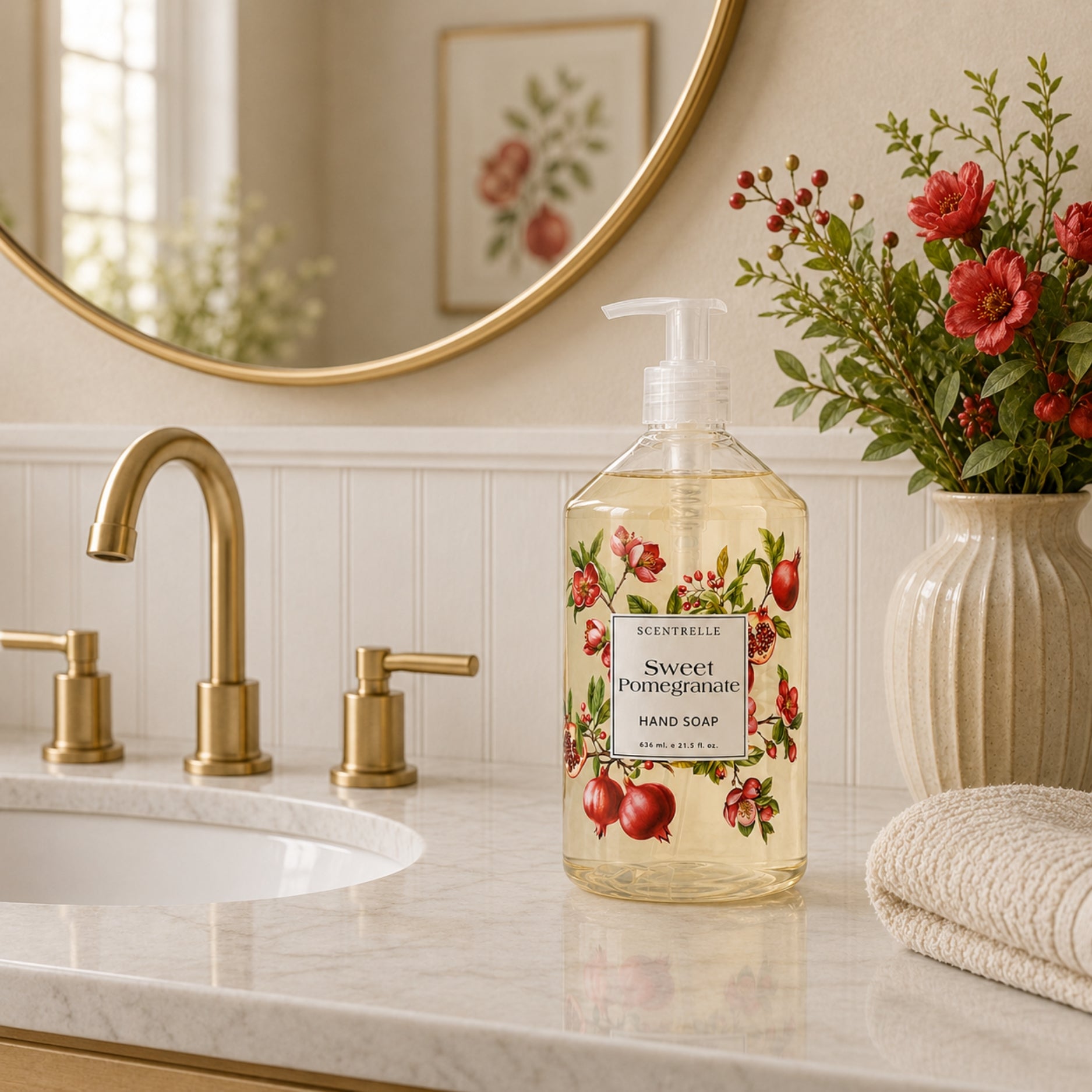 Scentrelle Jabon Liquido de Manos Sweet Pomegranate Hand Soap 636ml