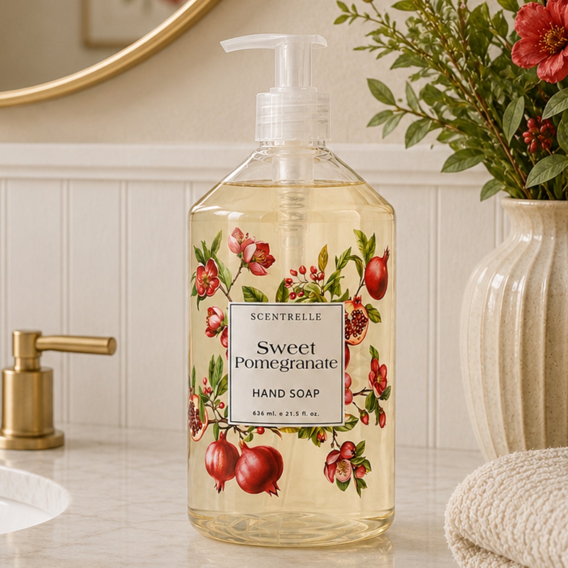 Scentrelle Jabon Liquido de Manos Sweet Pomegranate Hand Soap 636ml