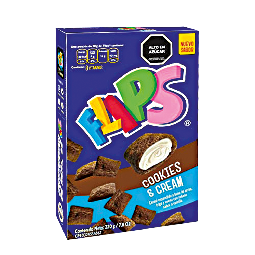 Flips de Cookies & Cream 220gr