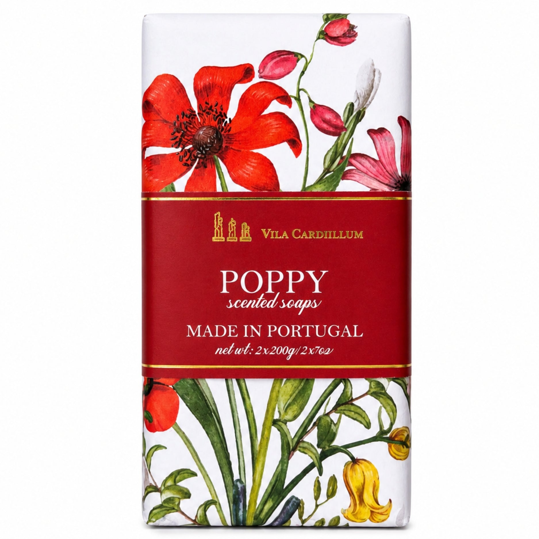 Vila Cardillium Jabon de Barra Poppy Pack 2 Und