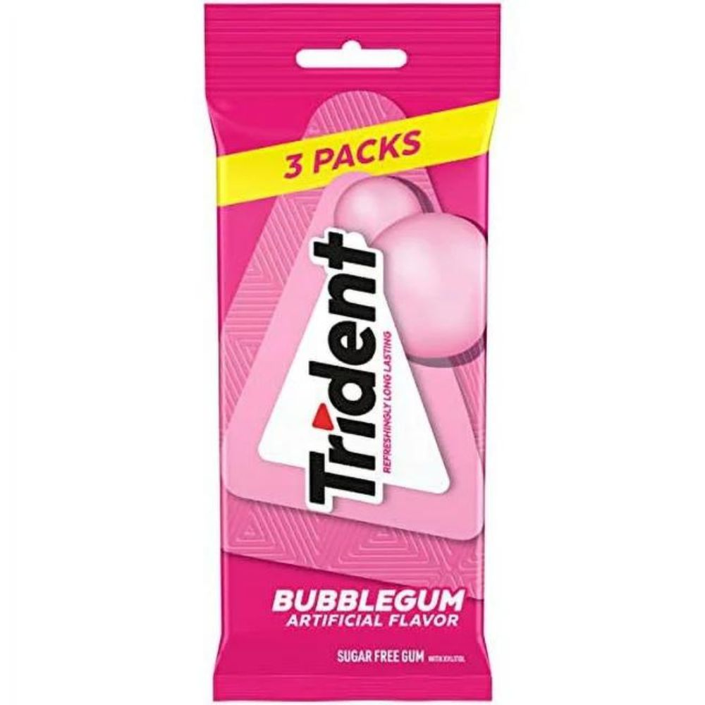 Trident Bubblegum 3 Pack 14und c/u