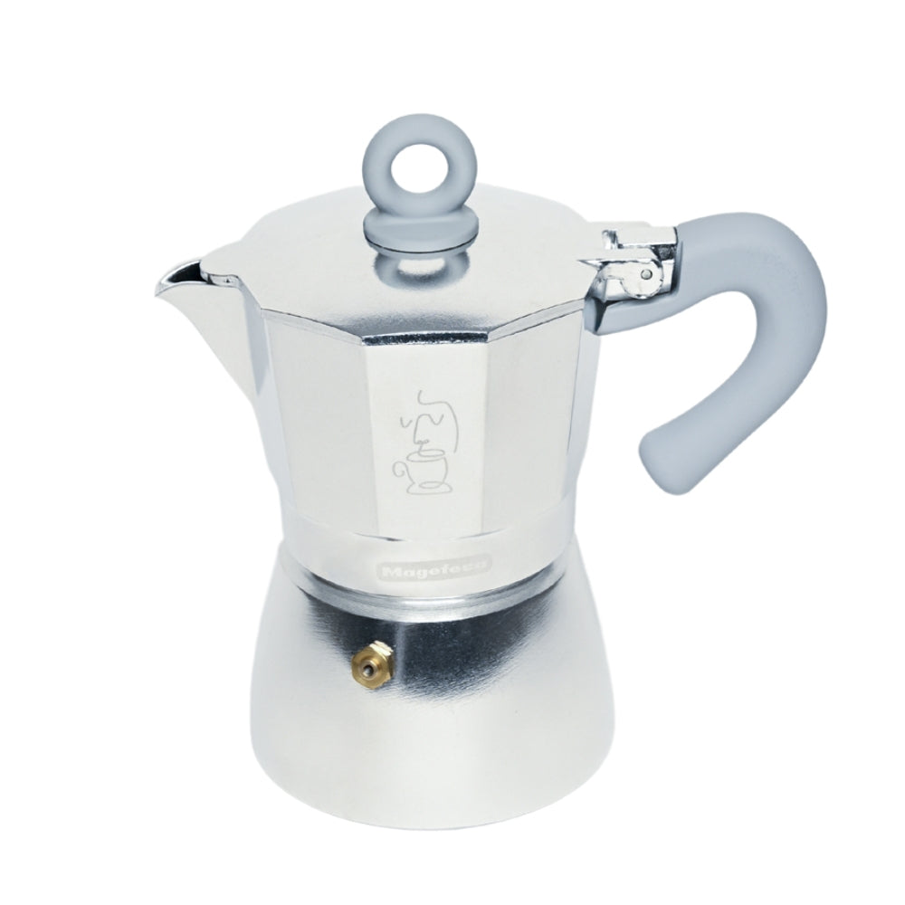 Magefesa Cafetera Italiana Paolo Plateada 3 Tazas