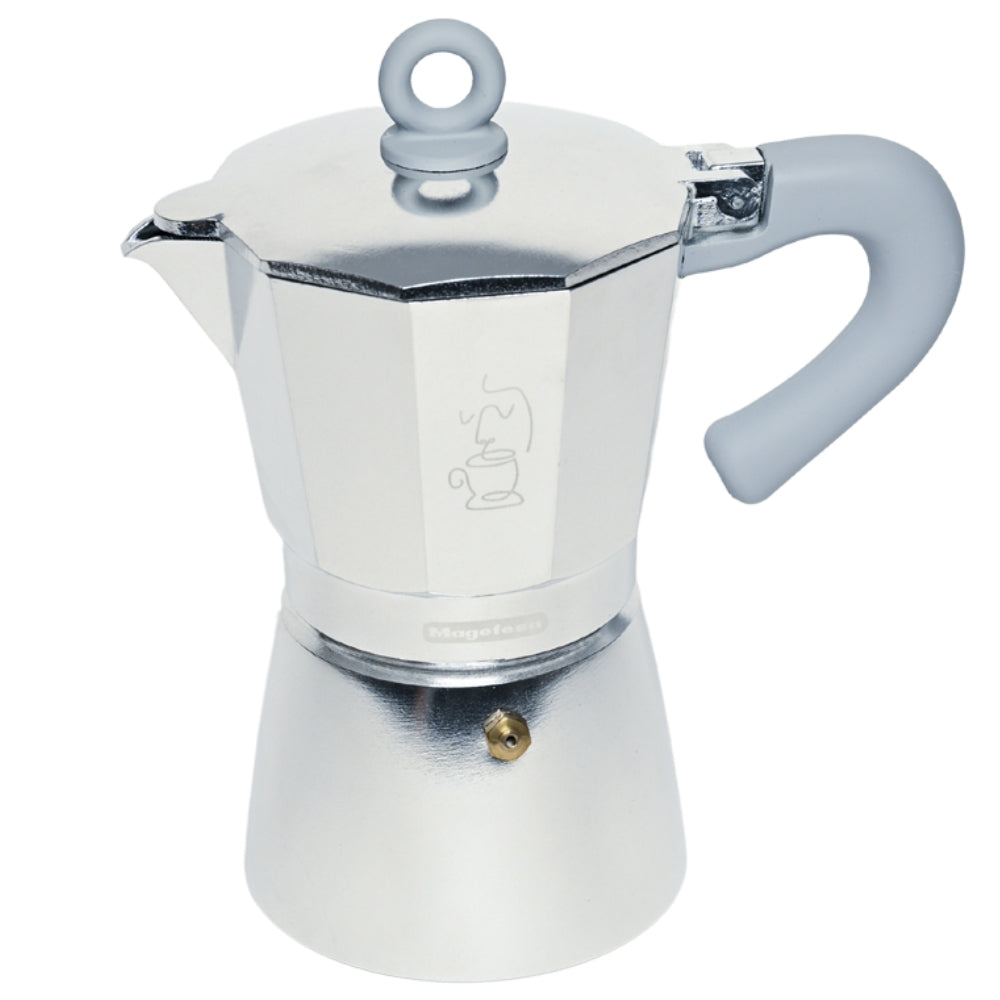 Magefesa Cafetera Italiana Paolo Plateada 6 Tazas