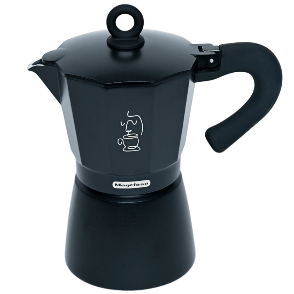 Magefesa Paolo Cafetera Italiana Negra 6 Tazas