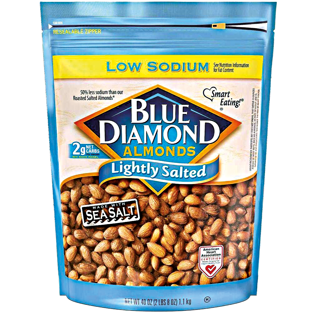 Almendras Blue Diamond Lightly Salted 1.1Kg