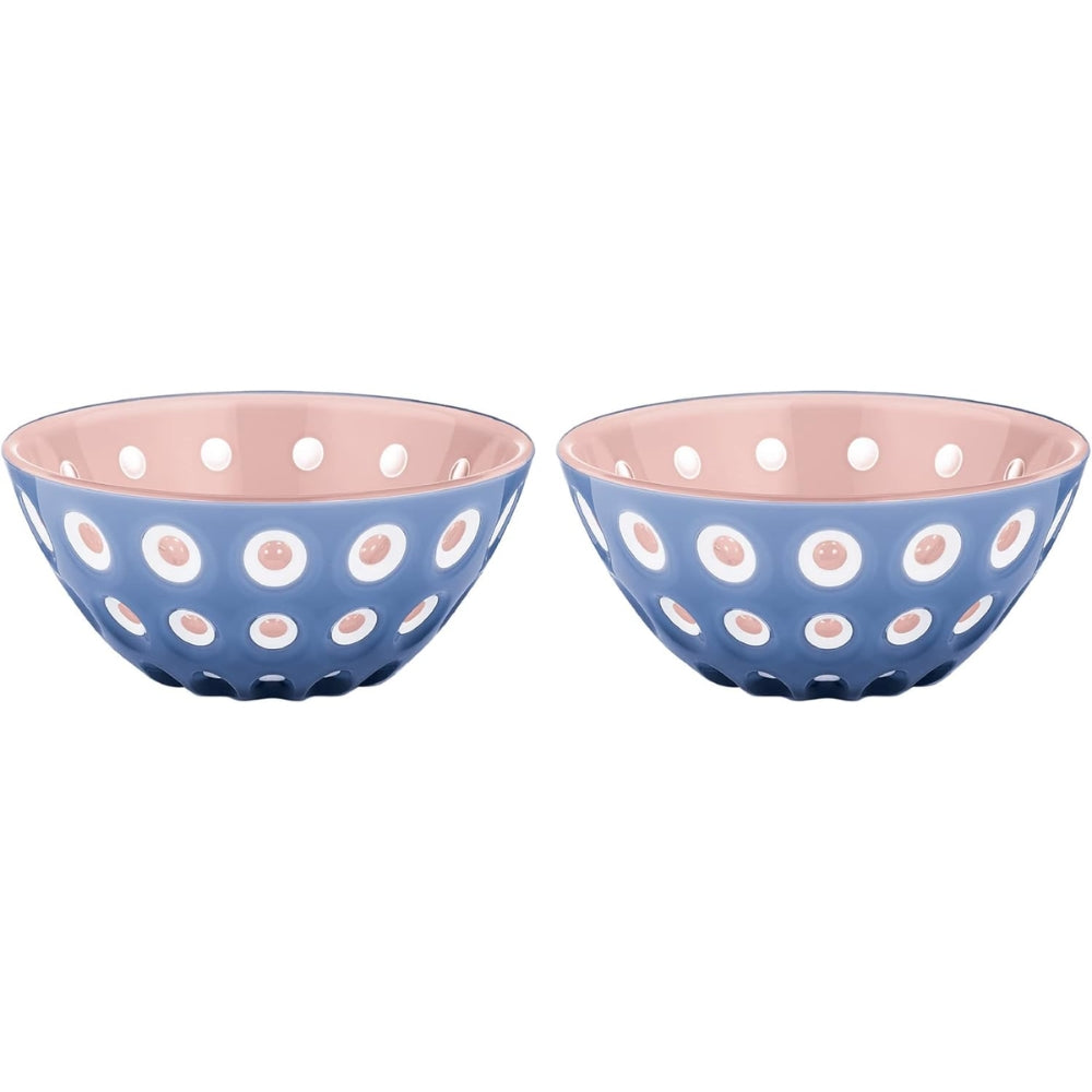 Guzzini Le Murrine Set De 2 Bowls Rosa/Blanco/Azul Mediterráneo
