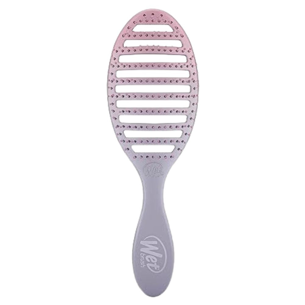 Cepillo Para El Cabello Wet Brush FeelGood Ombre Speed Dry Rosa Y Morado