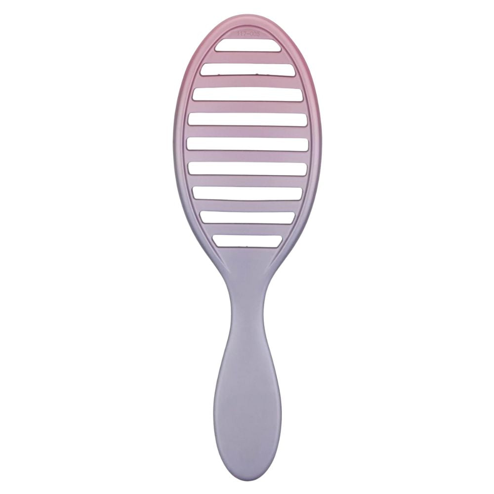 Cepillo Para El Cabello Wet Brush FeelGood Ombre Speed Dry Rosa Y Morado