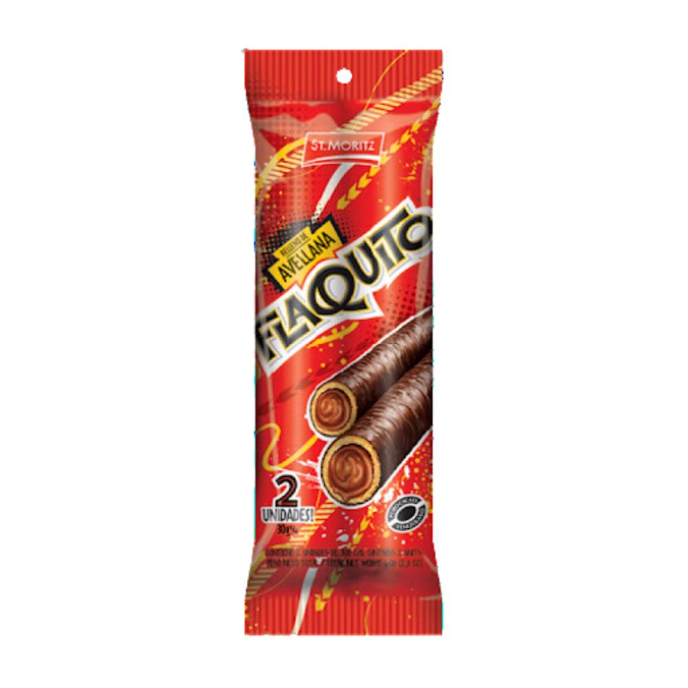 St. Moritz Flaquito Avellana Duo x 30gr